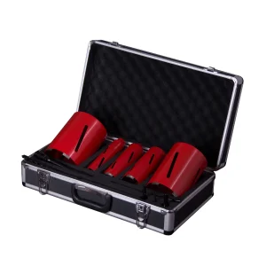 Armeg CDD5PCSET Dry Diamond Core Drill Set 5 Piece