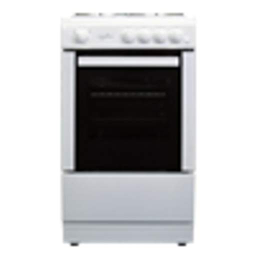 Statesman 50cm Single Cavity Gas Cooker White