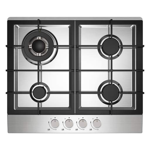 Statesman 60cm 4 Zone Gas Hob Stainless Steel