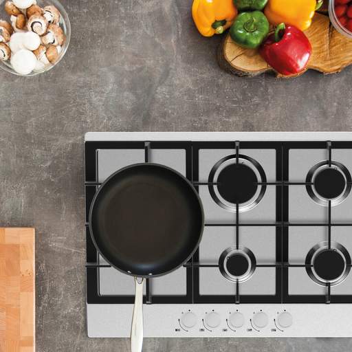 Statesman 75cm 5 Zone Gas Hob Stainless Steel - Image 3