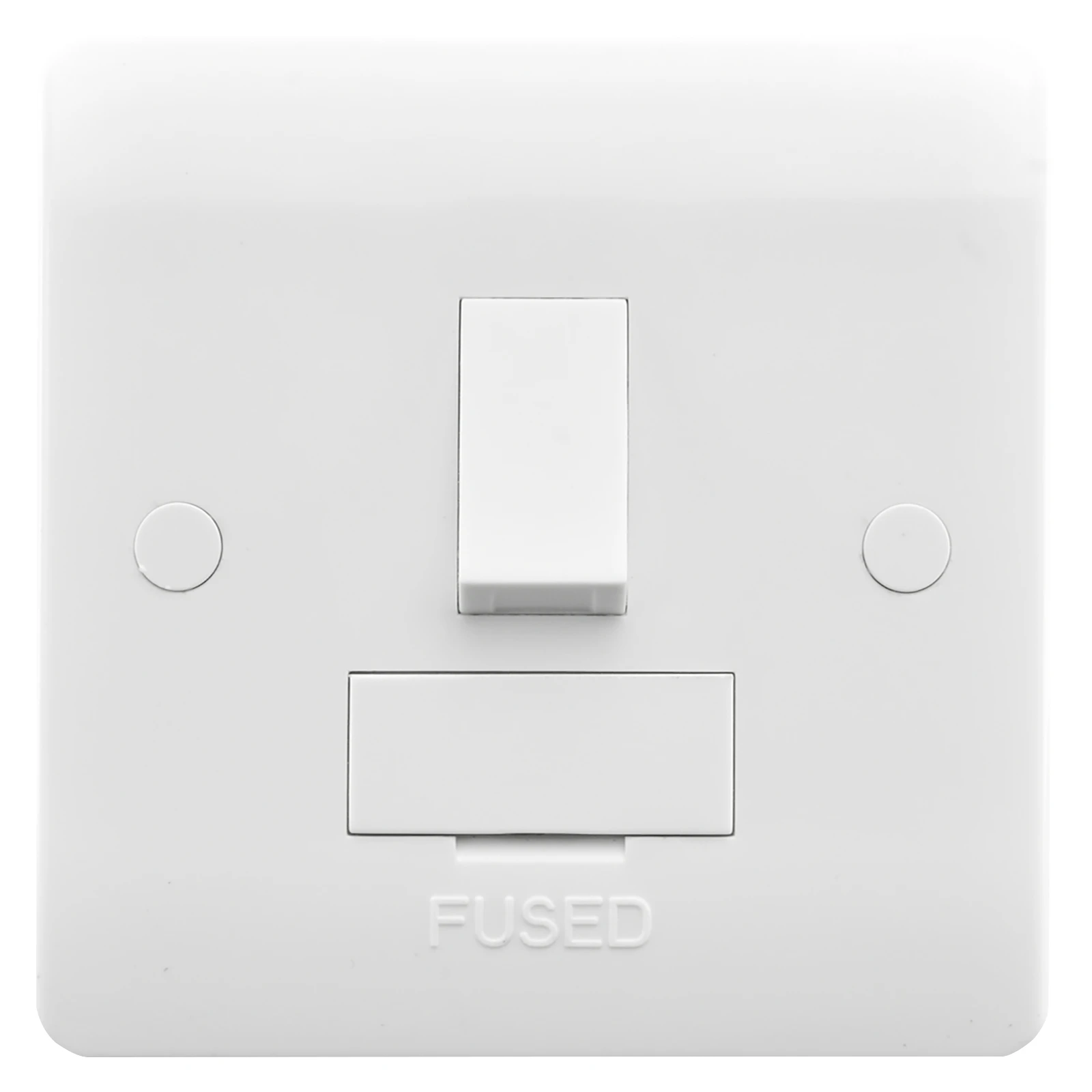 R Hamilton Verve HM2073 13A Switched Fused Spur Connection Unit White - Image 4