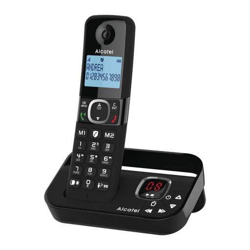 Alcatel F860 DECT Phone with Answer Machine Single - Image 2