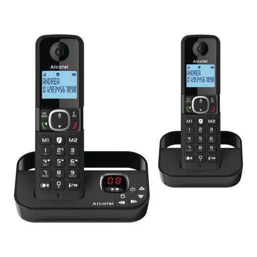 Alcatel F860 DECT Phone with Answer Machine Twin