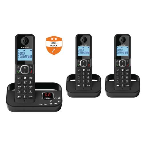 Alcatel F860 DECT Phone with Answer Machine Trio - Image 3