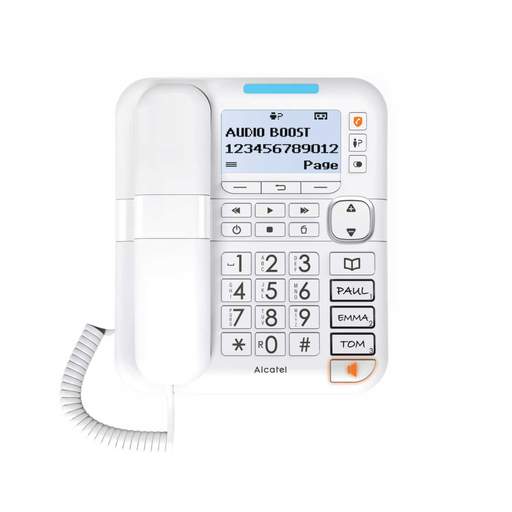 Alcatel XL785 Combo Corded & DECT White - Image 2