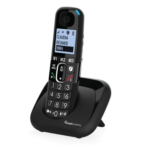 Amplicomms Big Button 1500 Solo Amplified Portable Dect Phone