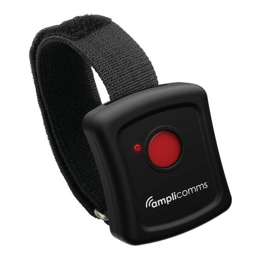 Amplicomms Big Button 50 Alarm Emergency Call Pendant Black - Image 3