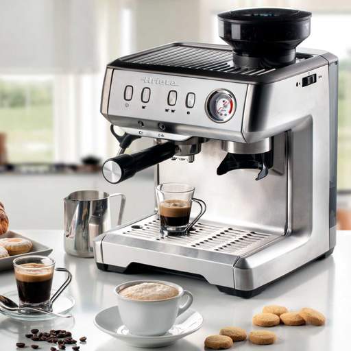 Ariete Metal Espresso Coffee Maker with Grinder Stainless steel - Image 3