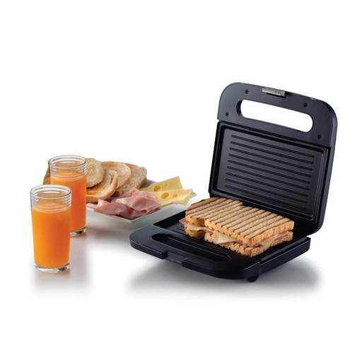 Ariete 23x13cm Breakfast Line Sandwich Maker Dark Grey - Image 3
