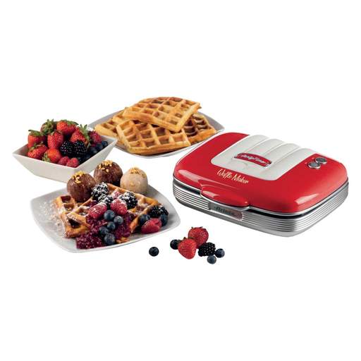 Ariete Retro Waffle Maker Red - Image 3