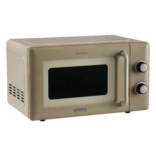 Ariete 20L 800W Vintage Microwave Cream - Image 2