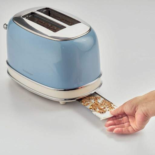 Ariete 2 Slice Blue Toaster - Image 3