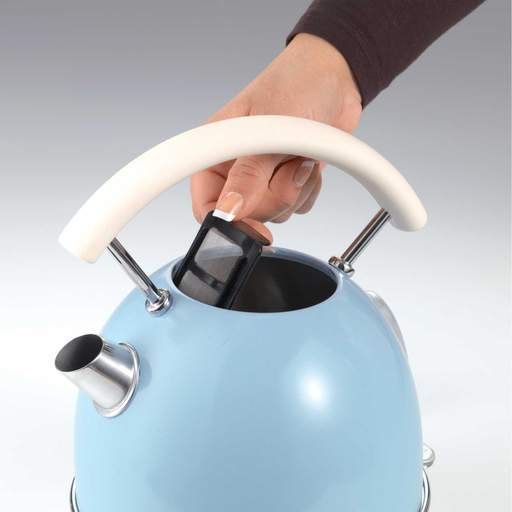 Ariete Vintage 1.7L Dome Kettle Blue - Image 4