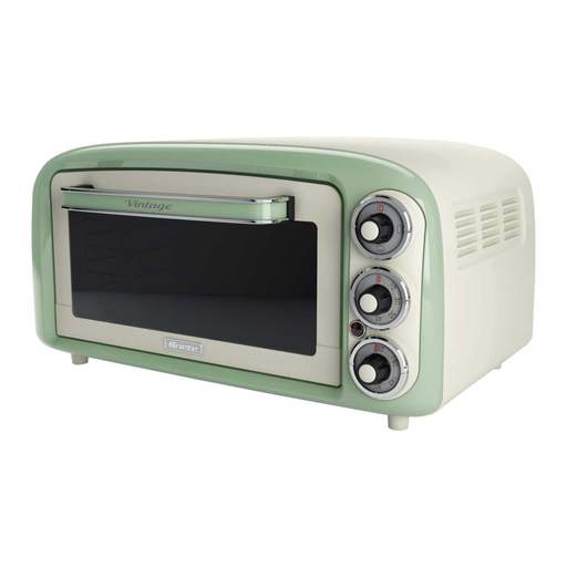 Ariete 18L Vintage Mini Oven Green
