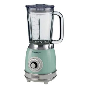 Ariete 1000W Vintage Glass Jug Blender Green