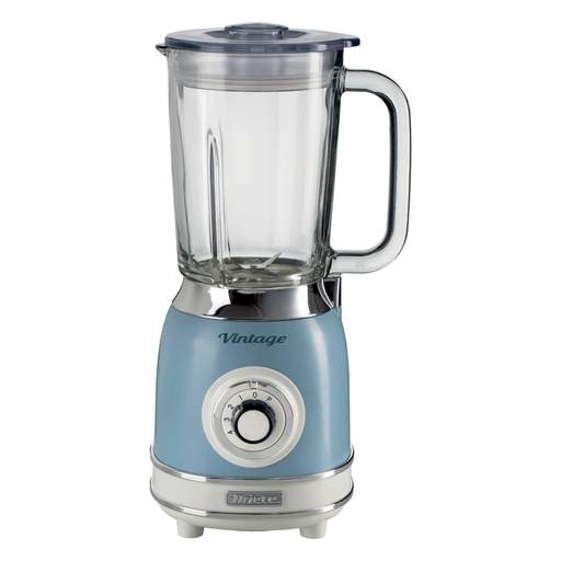 Ariete 1000W Vintage Glass Jug Blender Blue - Image 3