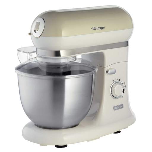 Ariete 1200W Vintage 5.5L Stand Mixer Cream