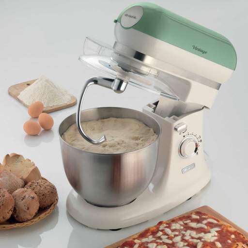 Ariete 1200W Vintage 5.5L Stand Mixer Green - Image 4