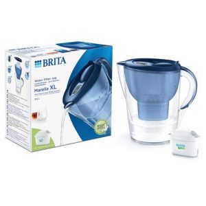 Brita 3.5L Marella Water Filter Jug with 1 Cartridge Blue