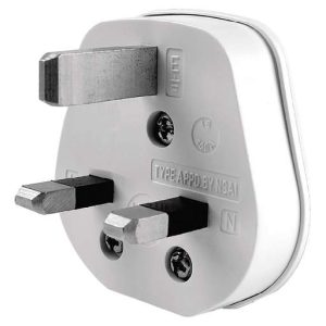 Pik-a-Pak 13A 3 Pin Plug Top White