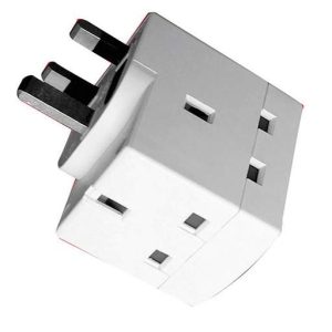 Pik-a-Pak 13A 3 Way Multi Adaptor