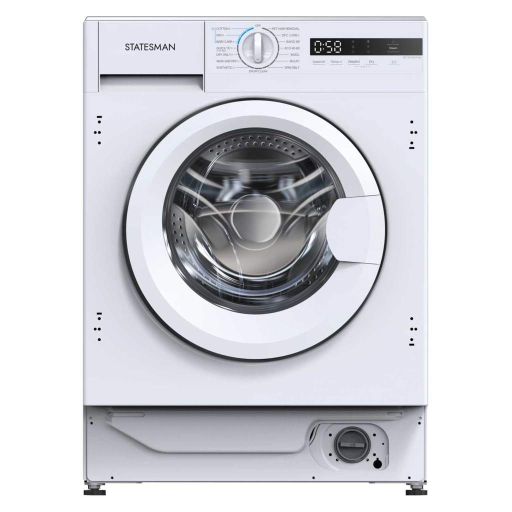 Statesman 8KG/6KG INTEGRATED WASHER DRYER WHITE - Image 2