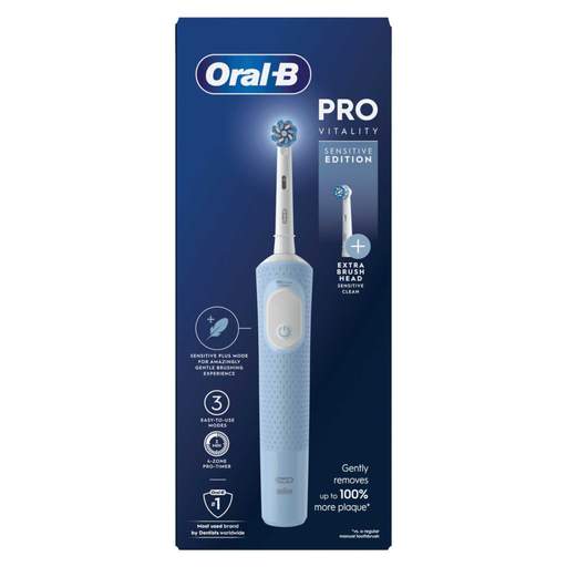 Oral-B Oral-B Vitality Pro Blue Rechargeable Toothbrush - Image 2