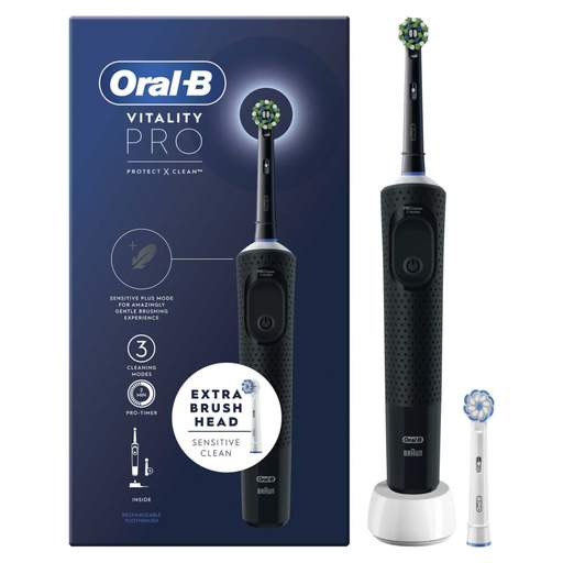 Oral-B Vitality Pro Rechargeable Toothbrush Black - Image 2