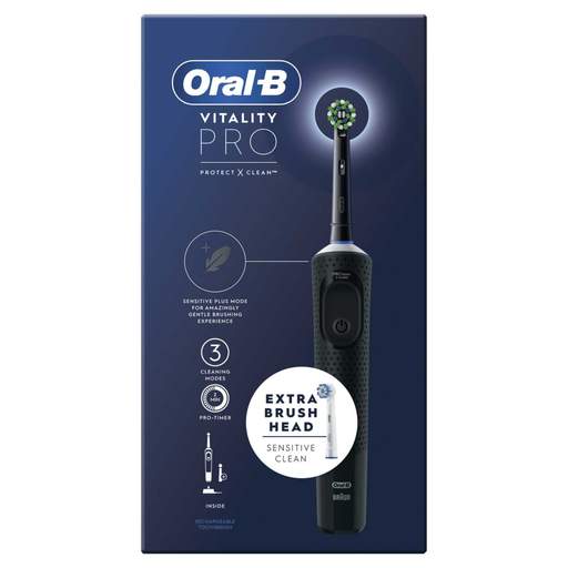 Oral-B Vitality Pro Rechargeable Toothbrush Black - Image 3