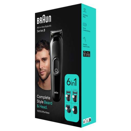 Braun Series 3 Rechargeable All-in-One Style Kit - Image 3