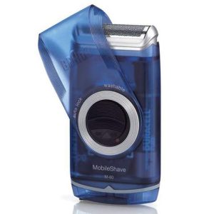 Braun Mobileshave Smart Foil Battery Shaver Blue