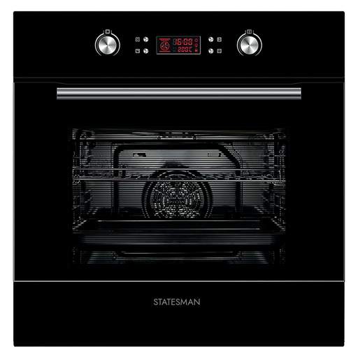 Statesman Built-in Multifunction Fan Oven Black
