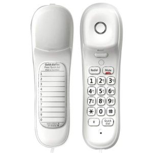 British Telecom Duet 210 Corded Telephone White