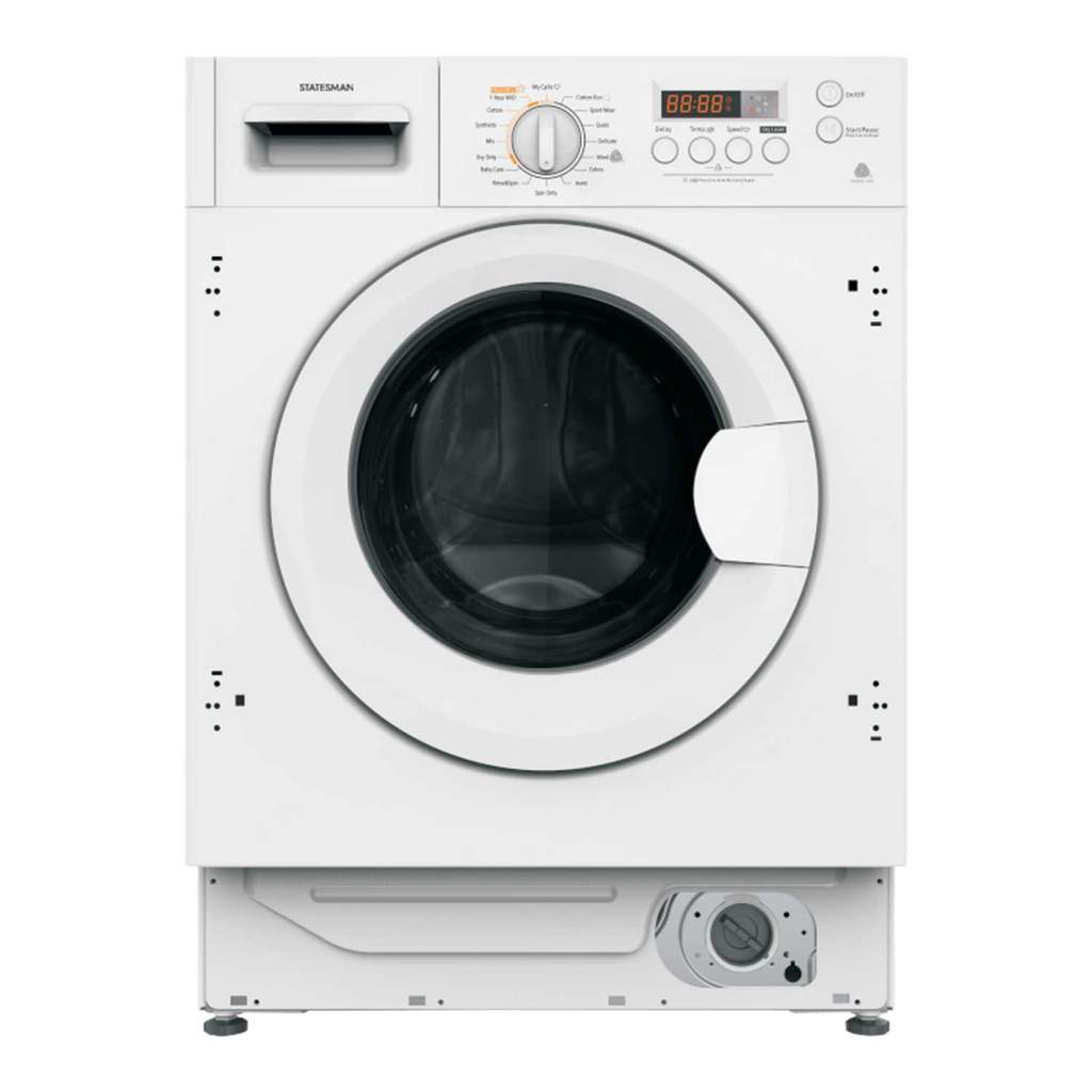 Statesman 8kg/6kg 1400rpm Integrated Washer Dryer White - Image 3