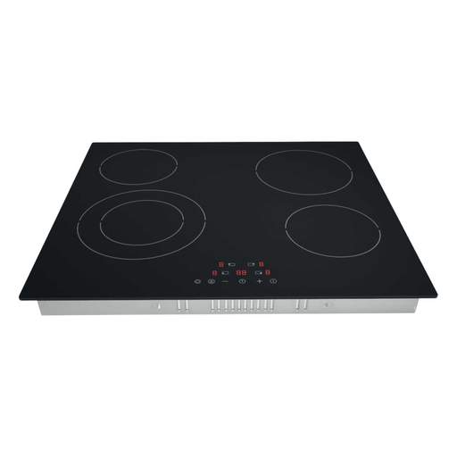 Statesman 60cm 4 Zone Ceramic Hob with Touch Control Black - Image 2