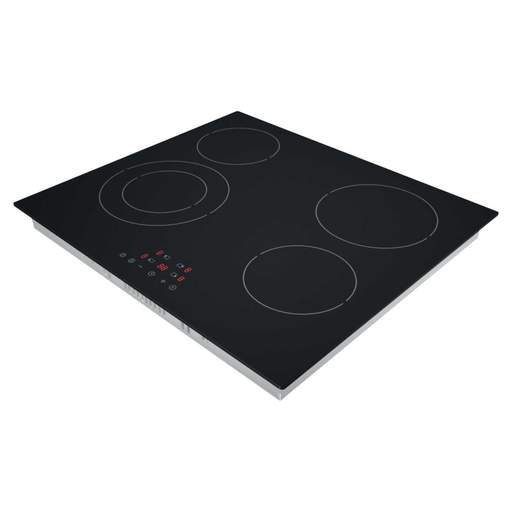 Statesman 60cm 4 Zone Ceramic Hob with Touch Control Black - Image 3