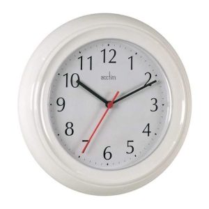 Acctim Wycombe Wall Clock White