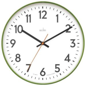 Acctim 30cm Hugo Wall Clock Grass