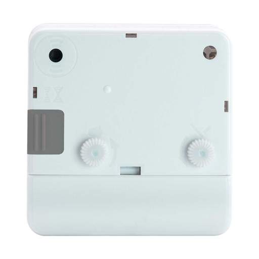 Acctim INGOT ANALOGUE ALARM CLOCK WHITE - Image 3