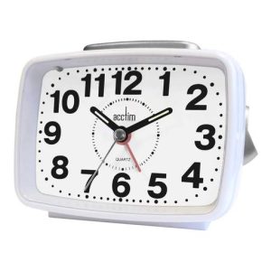 Acctim Titan 2 Alarm Clock White
