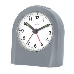 Acctim Palma Alarm Clock Grey