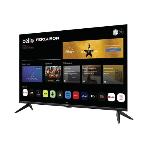 Cello 43" Smart TV LG Web OS Platform with Freeview Play - Image 2