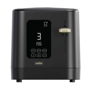 Cello 2 Slice Digital Toaster Black