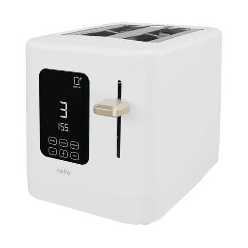 Cello 2 Slice Digital Toaster White - Image 4