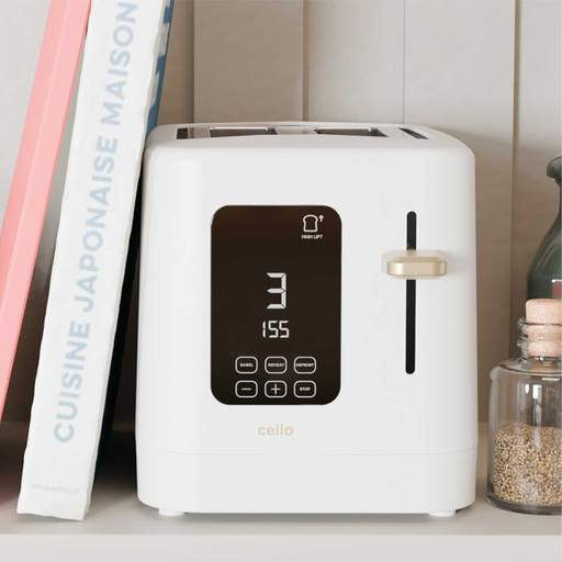 Cello 2 Slice Digital Toaster White - Image 3