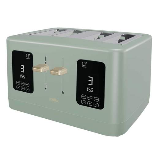 Cello 4 Slice Digital Toaster Green - Image 2