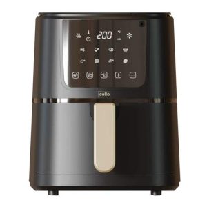 Cello Single Basket Air Fryer with Thermometer Black