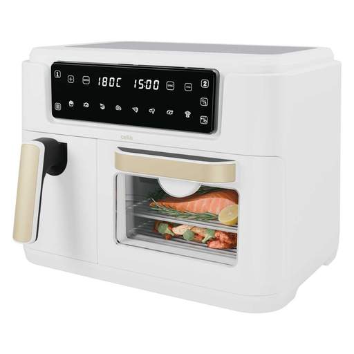 Cello Dual Zone Air Fryer Basket & Oven White - Image 4