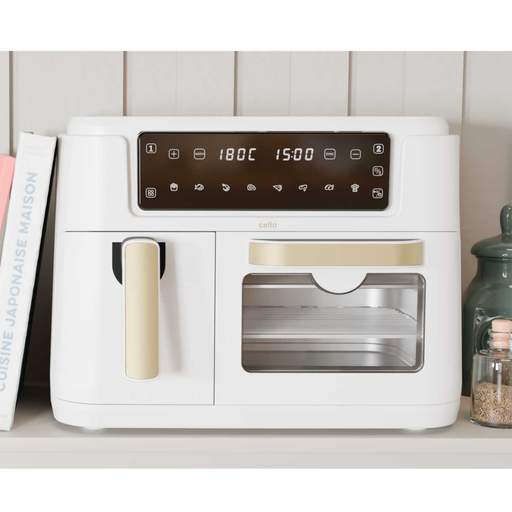 Cello Dual Zone Air Fryer Basket & Oven White - Image 3
