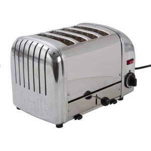 Dualit 4 Slice Vario Toaster Polished Stainless Steel